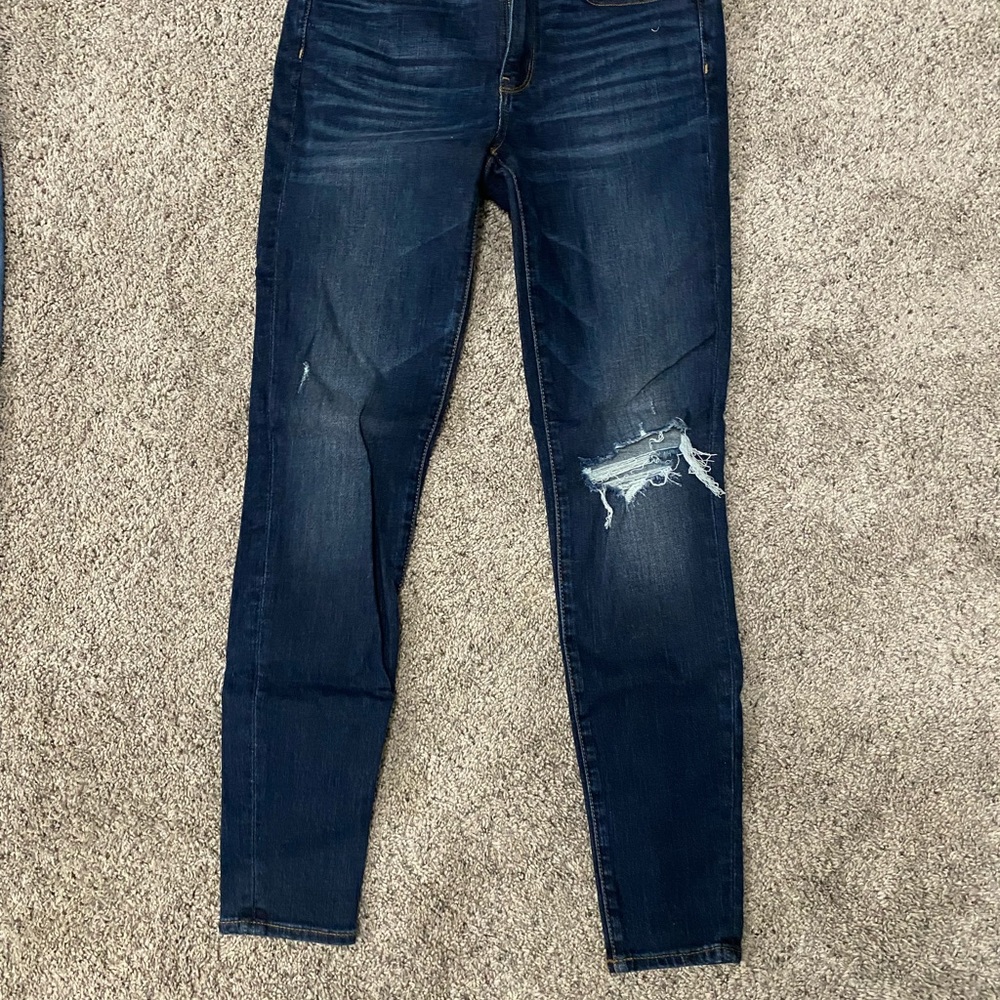 Blue Jean jeggings  - 6 reg- American Eagle